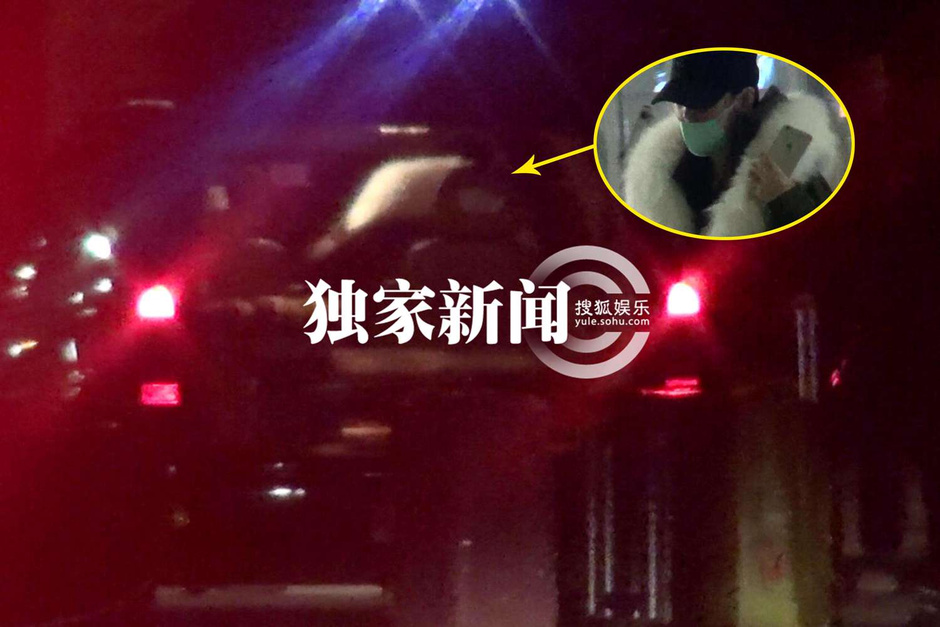 张馨予穿超大毛领装回京 秒变爱斯基摩人