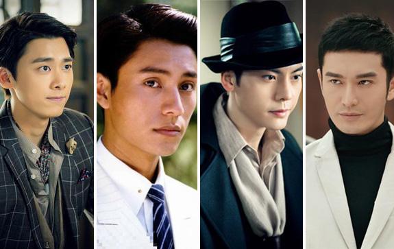民国大少帅气比拼：黄晓明刘恺威霸气 李易峰儒雅呆萌