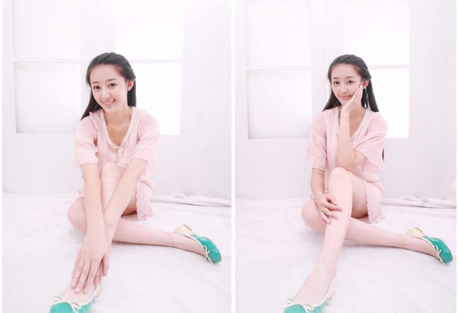 她就是孙瑞梓 17岁妹纸 身高171cm 爱好钢琴 现就读于淄博十七中