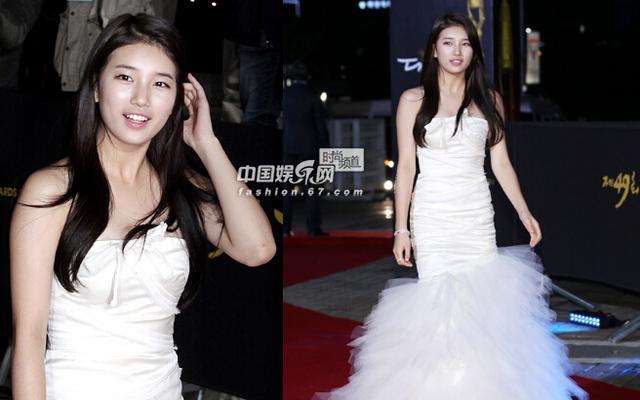 “国民初恋”俘获“长腿欧巴”!揭李敏镐女友秀智时尚衣品