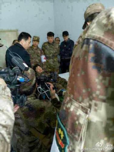 王宝强拍节目受伤