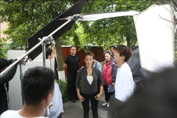 李易峰、李玟现场对戏