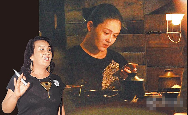 大S素颜吃美食显疲惫 复出在即开心不忌口