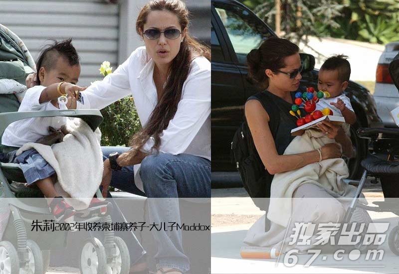 揭朱莉皮特小联合国:35张图看与养子亲子关系