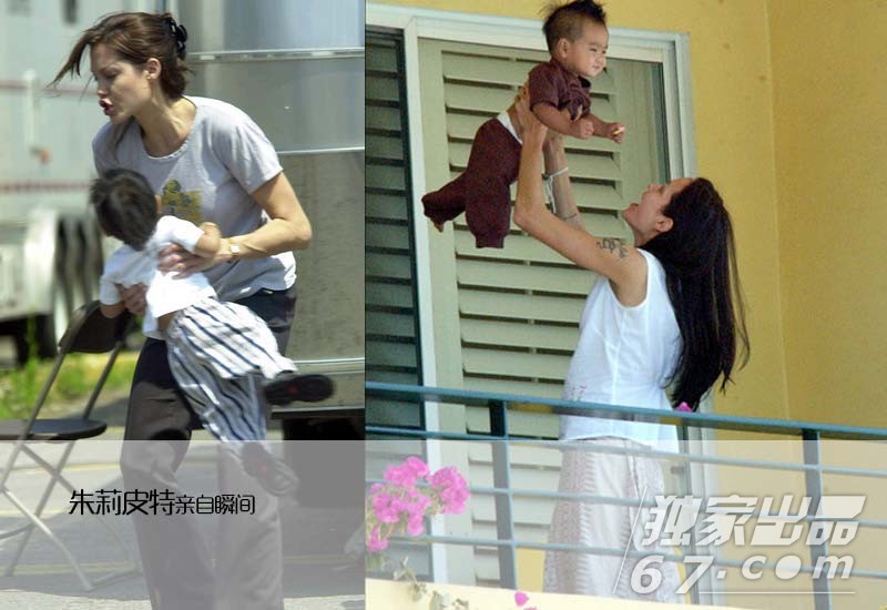 揭朱莉皮特小联合国:35张图看与养子亲子关系