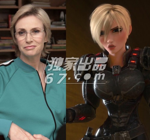 简-林奇(Jane Lynch)VS Sergeant Calhoun