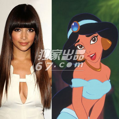 汉娜-西蒙尼(Hannah Simone)VS Jasmine