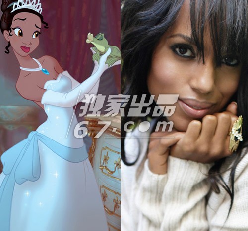 凯丽-华盛顿(Kerry Washington)VS Tiana