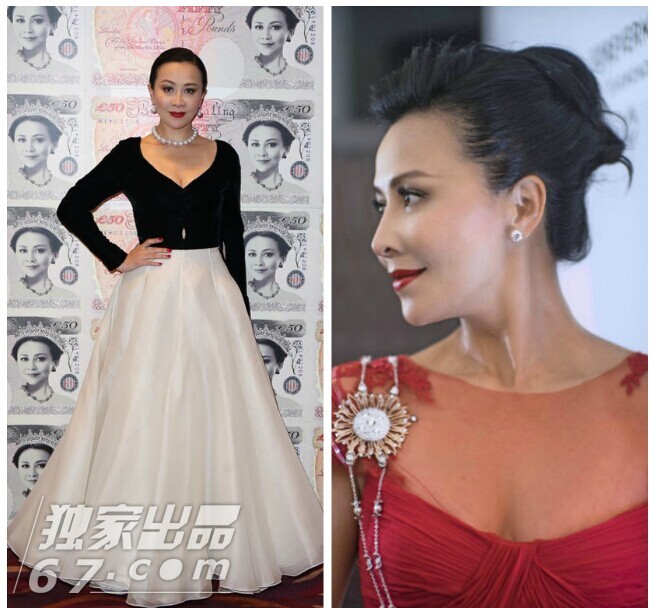 年过五十女神PK：林青霞气质依旧