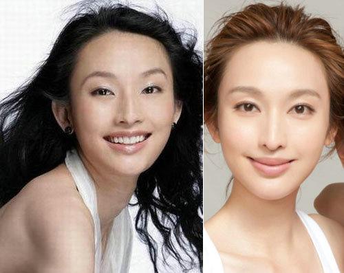 明星青涩照揭整容真相：熊黛林旧照吓跑郭富城