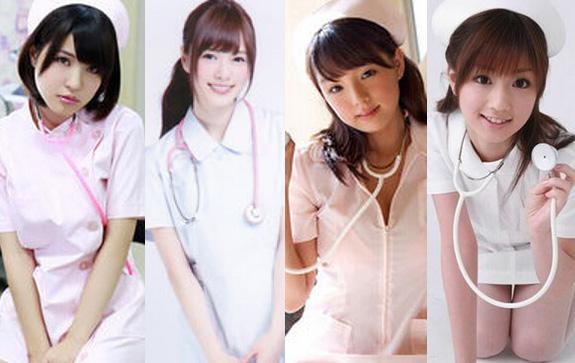 日本女星护士造型制服诱惑：小仓优子堀北真希可爱