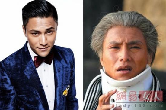 邓超范冰冰亲密合影逗比封神 明星老年妆雷倒一片