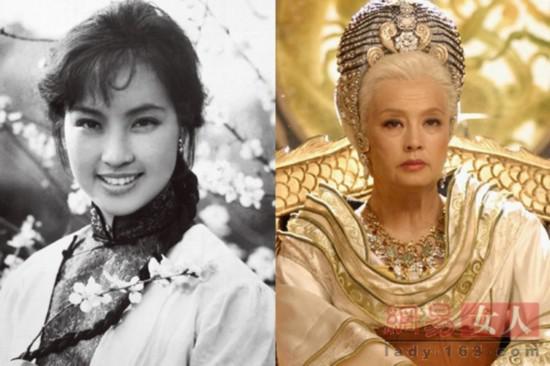 邓超范冰冰亲密合影逗比封神 明星老年妆雷倒一片