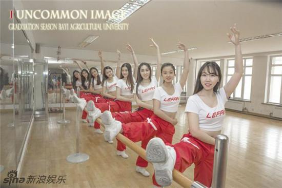 高校”女神帮“毕业照惊艳 平均身高1米7 高校”女神帮“毕业照惊艳 平均身高1米7