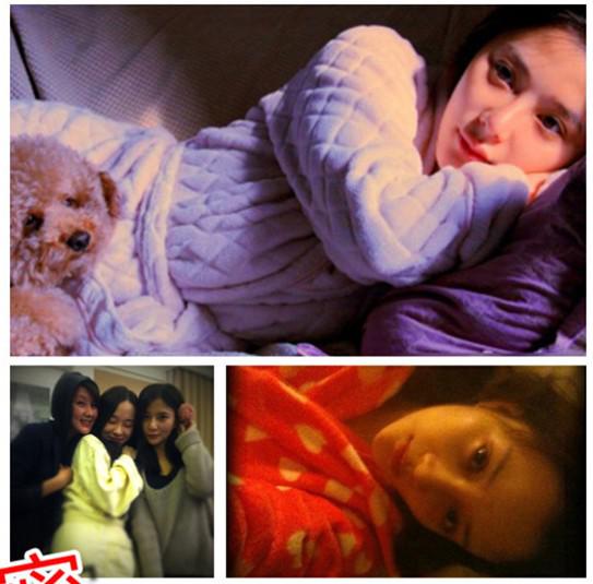 明星睡衣照大PK 杨幂谢娜李小璐吴昕谁最美