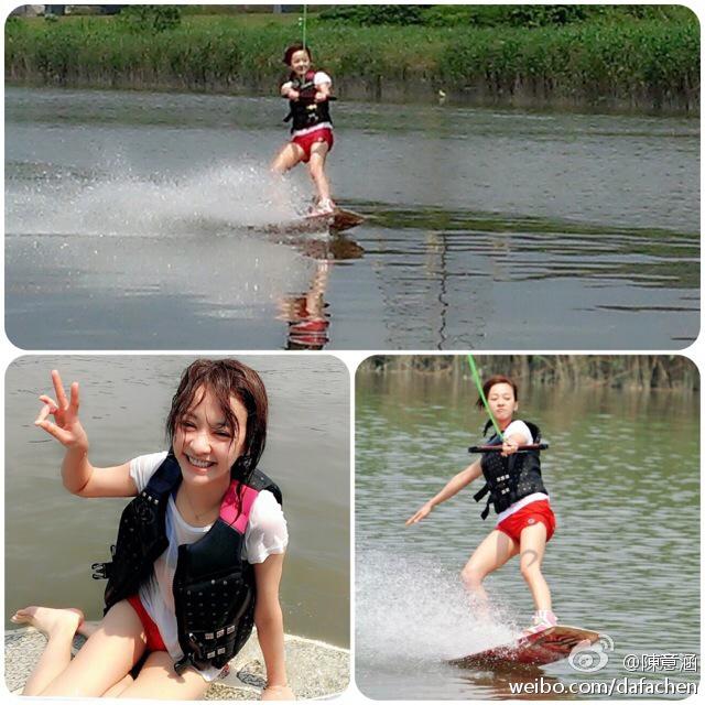 素颜未PS+好身材=真女神