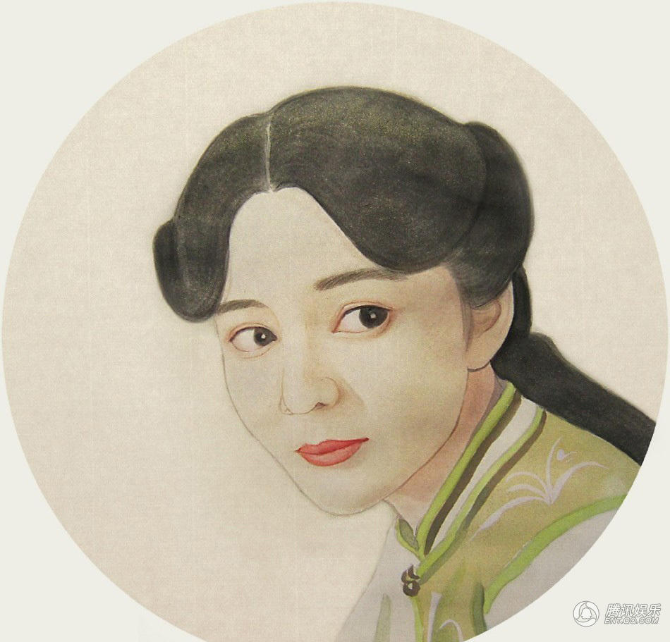 香港电影十二钗小像曝光 旧时光美人眉眼如画