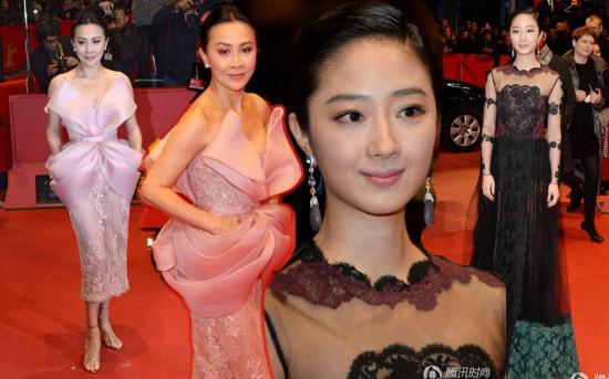 女神合影必有一丑