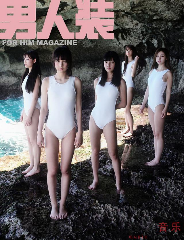 SNH48登《男人装》封面 尽显清纯气息