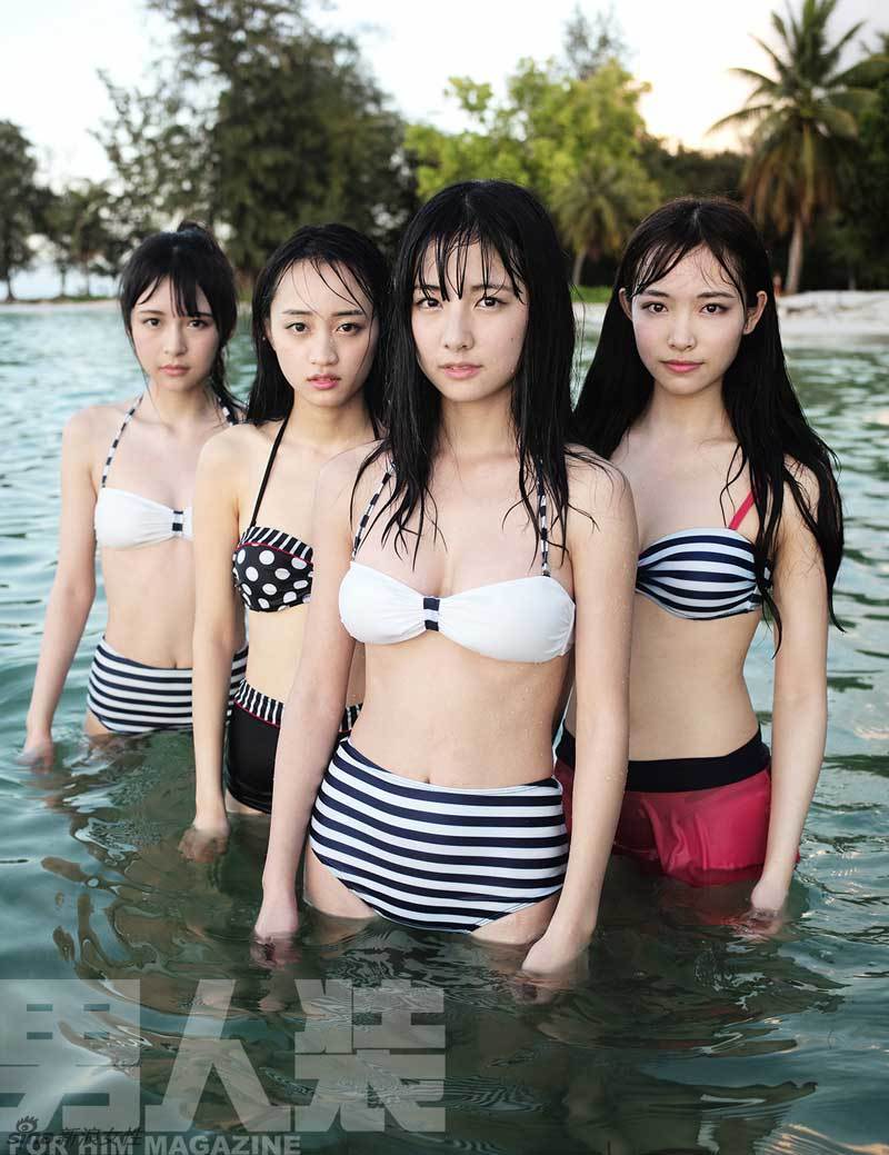 SNH48拍性感封面