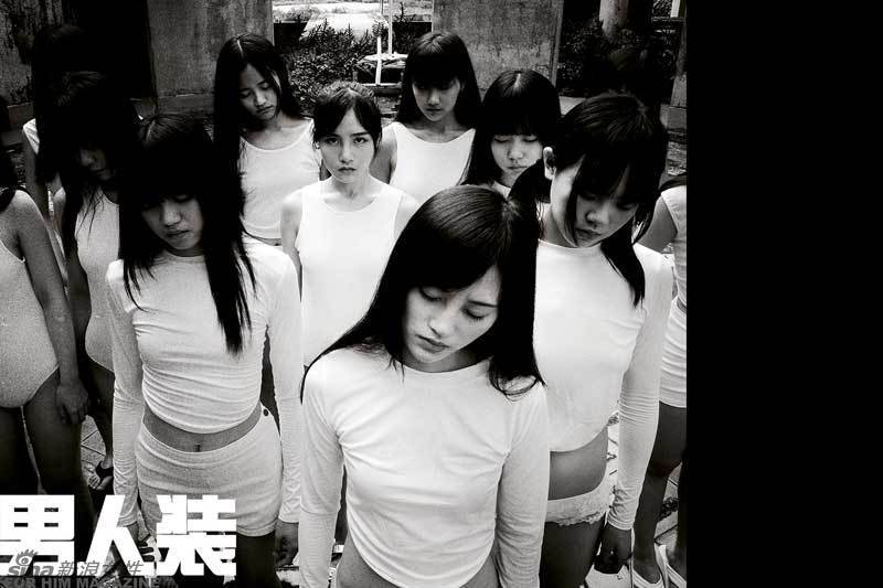 SNH48拍性感封面