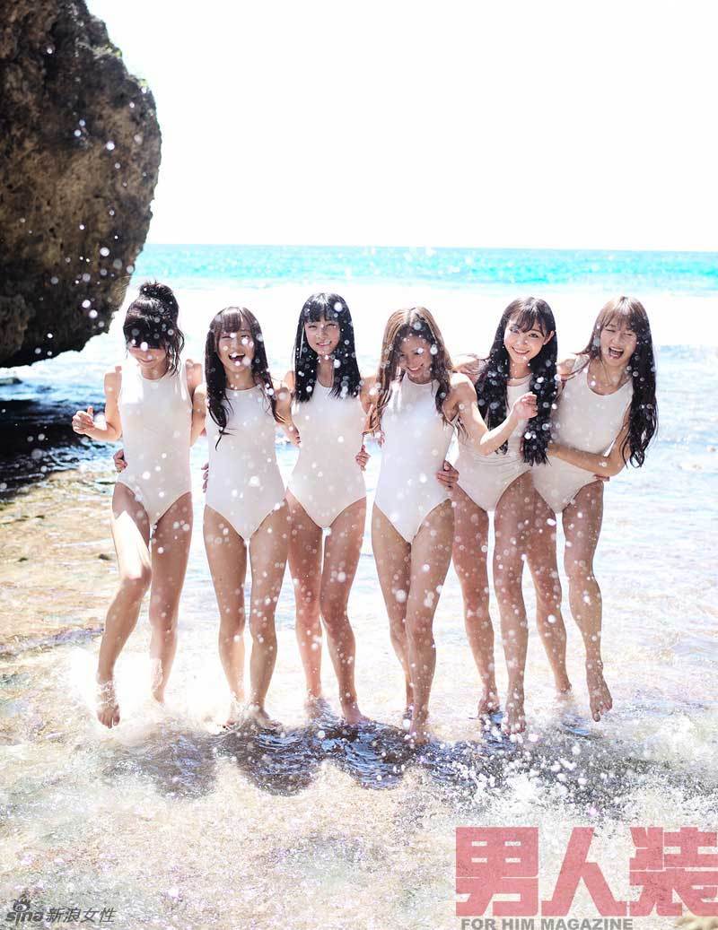 SNH48拍性感封面