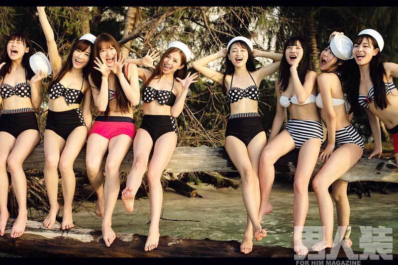 SNH48拍性感封面