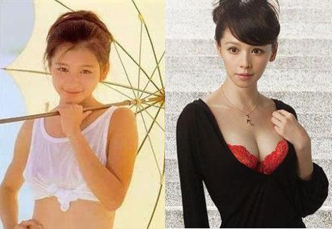 女星事业线伸缩功力PK 杨幂胸器缩水似飞机场 女星事业线伸缩功力PK 杨幂胸器缩水似飞机场