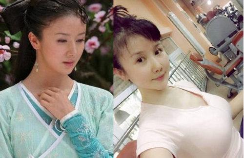 女星事业线伸缩功力PK 杨幂胸器缩水似飞机场 女星事业线伸缩功力PK 杨幂胸器缩水似飞机场
