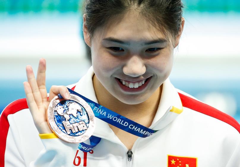 那些颜值高还拼实力的游泳女神