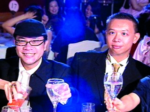 邓超与男星舌吻照曝光