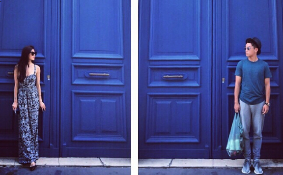 郑恺晒与女友合影承认恋情 郑恺晒与女友合影承认恋情