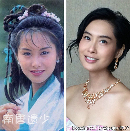 金庸美女今昔对比差异大：最美沐剑屏近照曝光