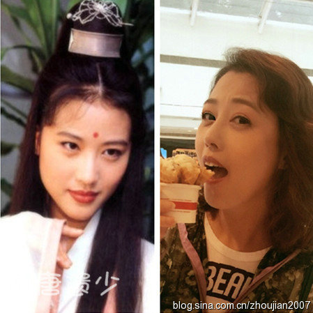 金庸美女今昔对比差异大：最美沐剑屏近照曝光