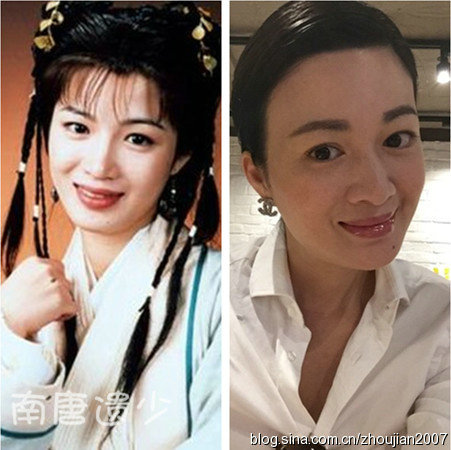 金庸美女今昔对比差异大：最美沐剑屏近照曝光