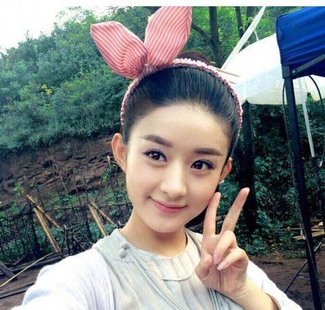 郭碧婷赵薇赵丽颖 数数眼大于一元硬币的女星
