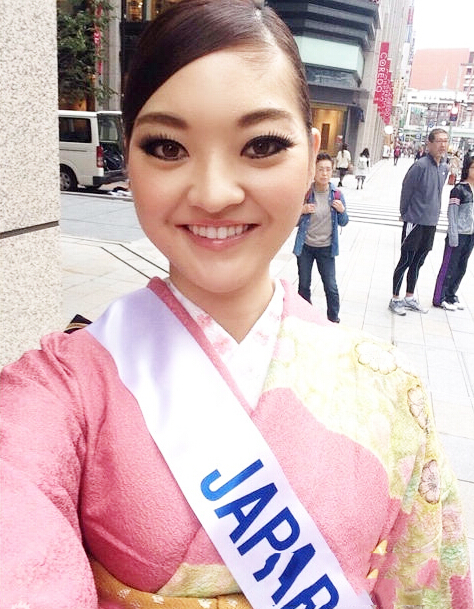 审美正常了！2015世界小姐日本冠军揭晓
