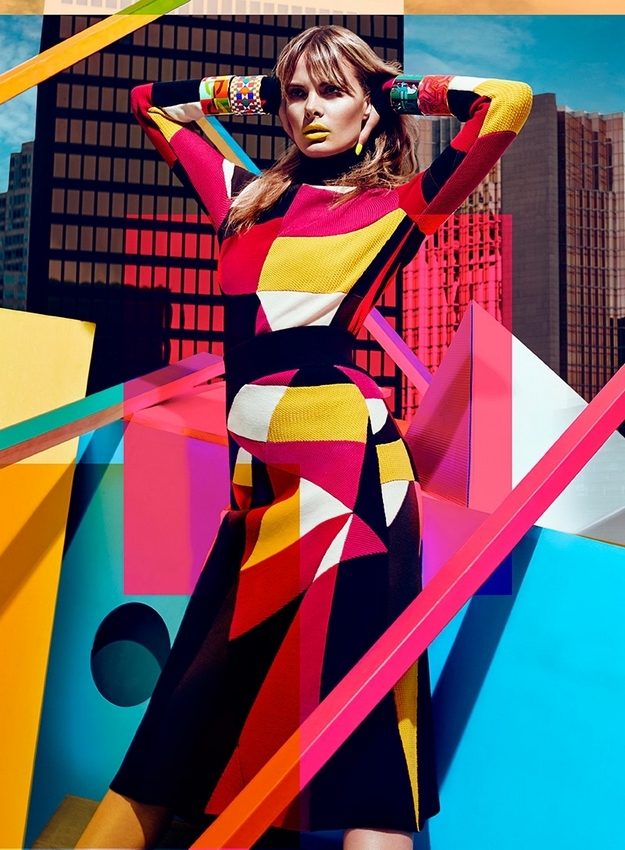 杰西安·格莱维时尚杂志大片