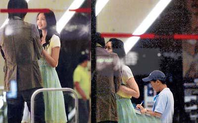 盘点当众调情惊呆路人明星 叶璇与男友热吻