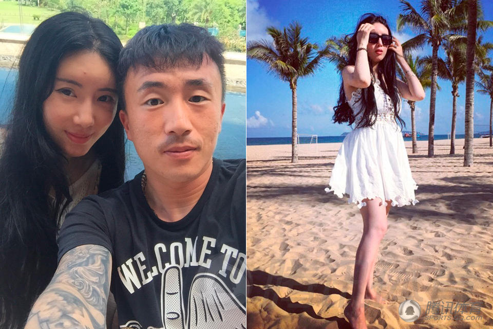 优雅空姐+性感主播 最美太太团力挺国足