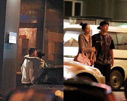 盘点当众调情惊呆路人明星 叶璇与男友热吻