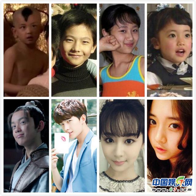 图揭高颜值童星：杨紫已成撞脸怪咖