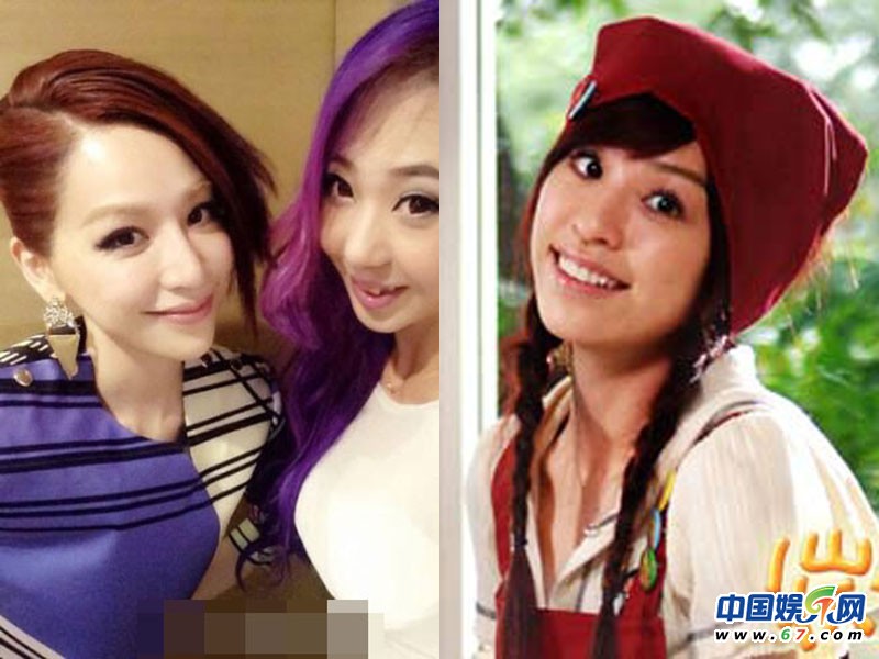 偶像剧一姐现状：王心凌变锥子脸 大S难瘦身