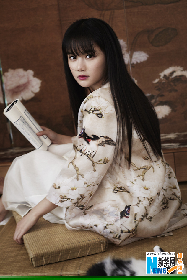 南笙古风写真曝光 恬静柔美如诗如画 - 青岛新闻网