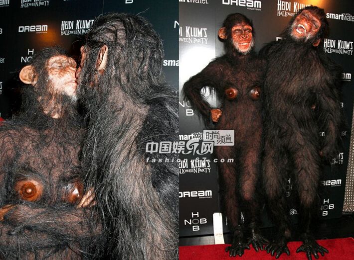 用生命在过万圣节！盘点“万圣女王”超模海蒂历年雷人造型