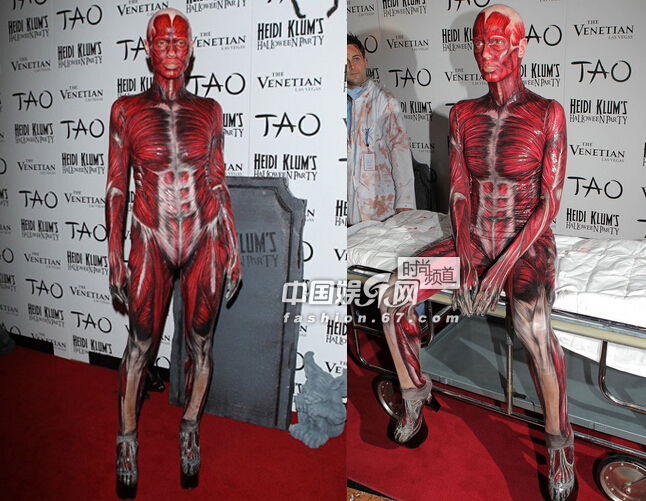用生命在过万圣节！盘点“万圣女王”超模海蒂历年雷人造型