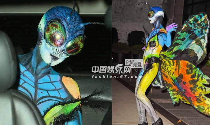 用生命在过万圣节！盘点“万圣女王”超模海蒂历年雷人造型