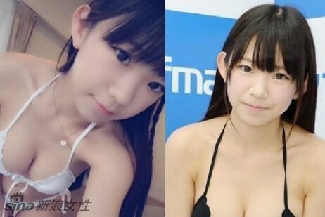 日本19岁写真女星清纯面孔 被赞童颜美胸