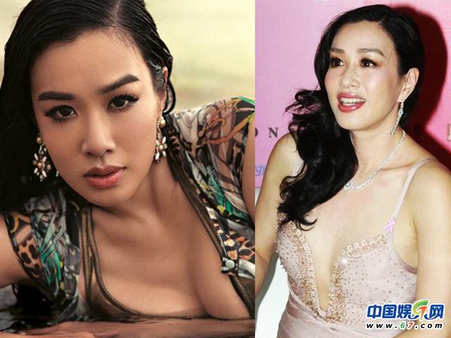 明星秀豪乳遭吐槽：马伊琍胸部激凸 莫小琪难逃地心引力