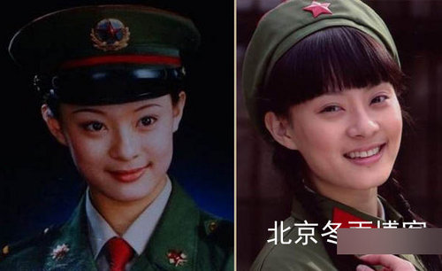 "芈月"孙俪17岁军装照曝光 清丽脱俗从小美到大